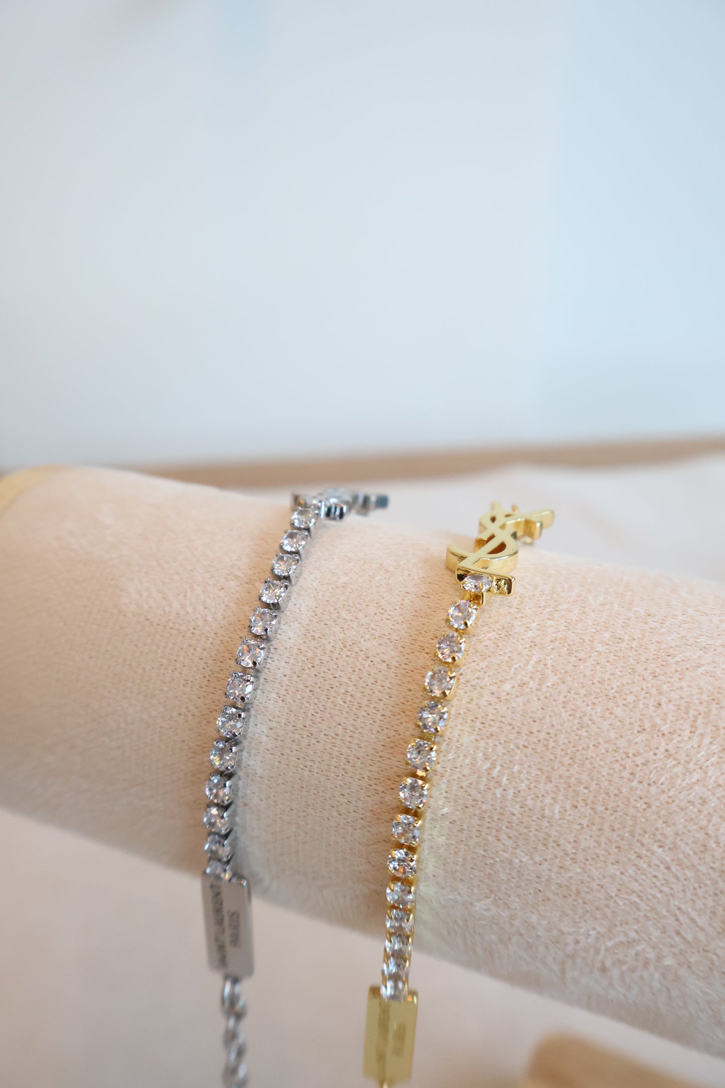 YSL Crystal Bracelet Accessories (Whatsapp for Price & Grade)