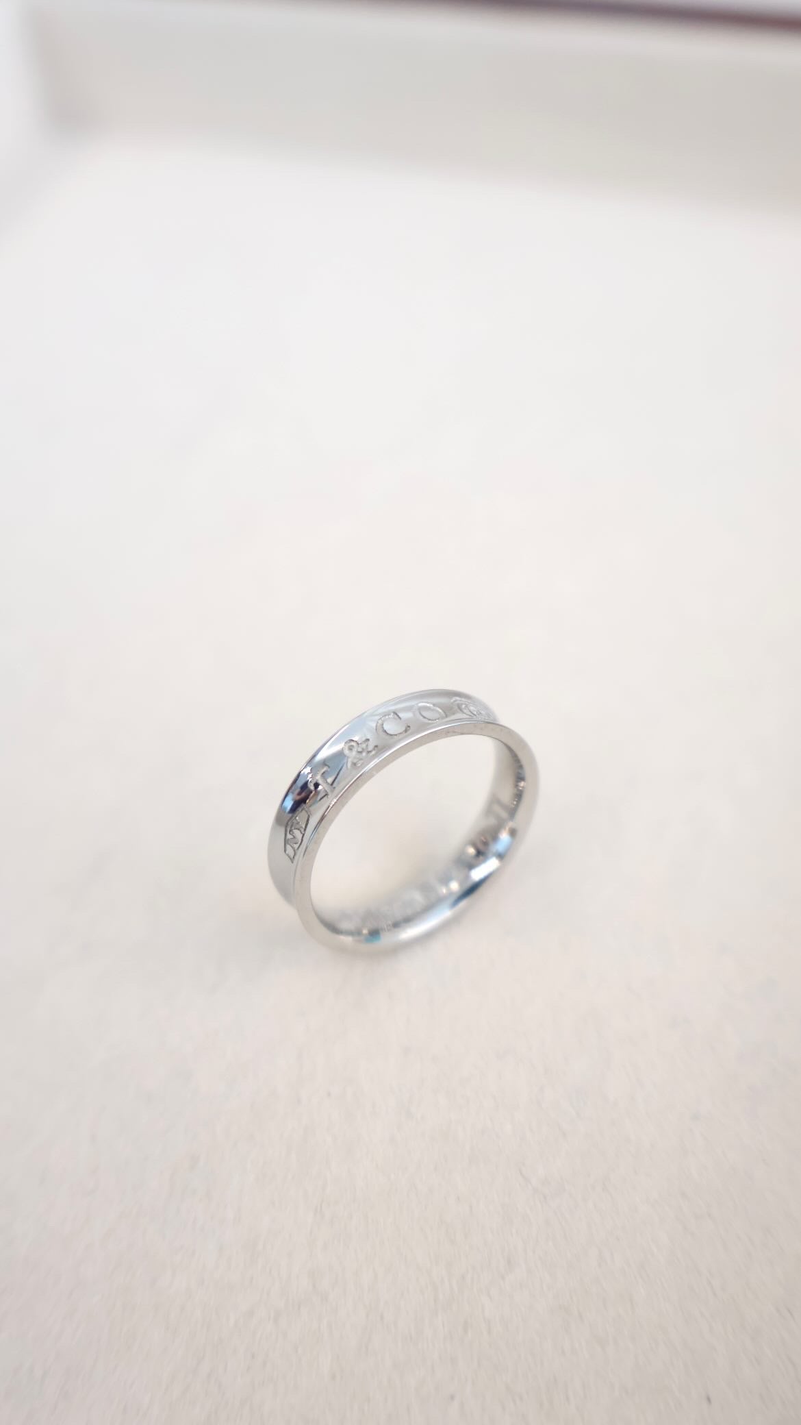 Tiffany & Co 1837 Silver Ring (Whatsapp for Price & Grade)