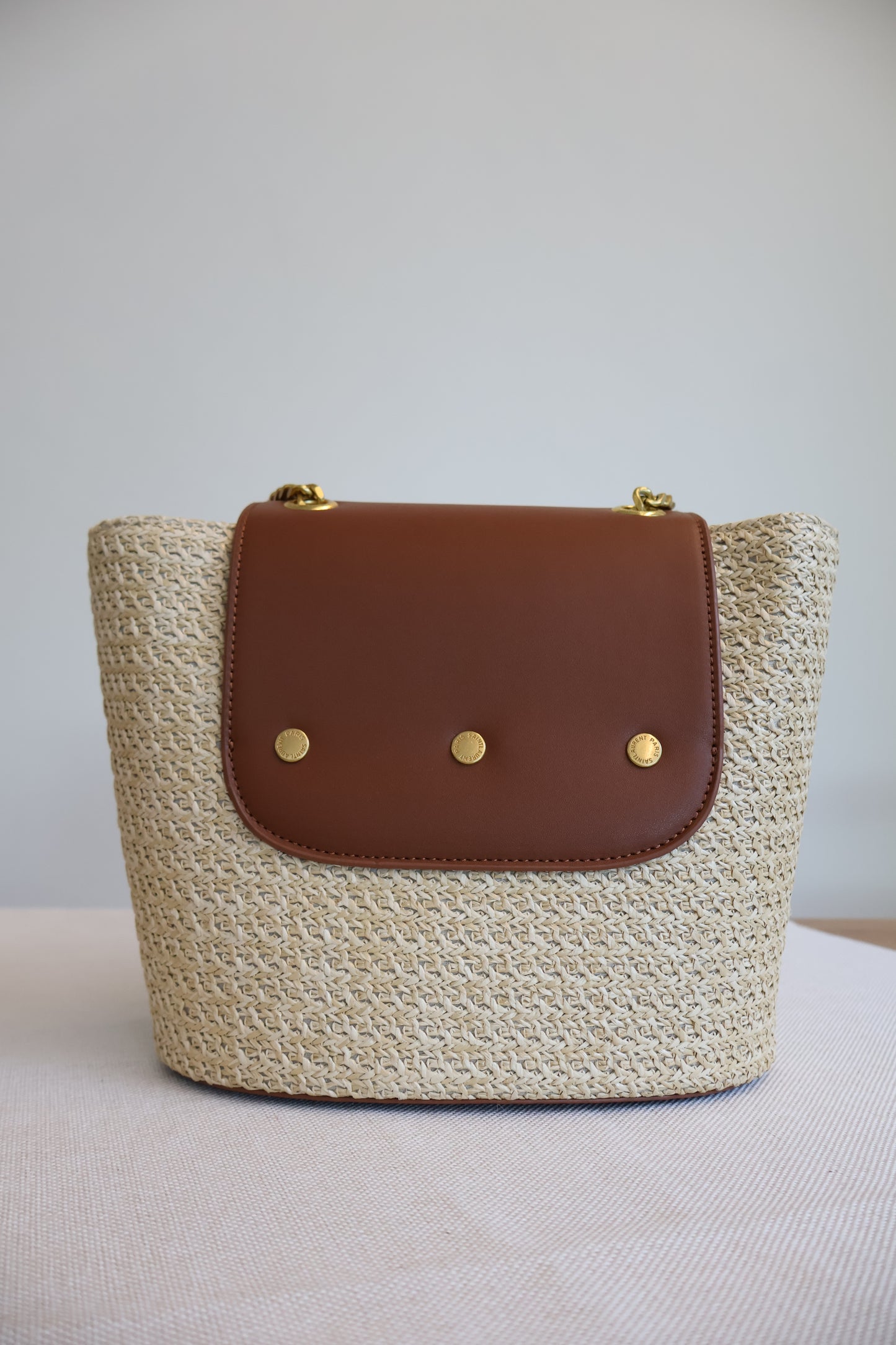 YSL Rattan Bag (Whatsapp for Price & Grade)