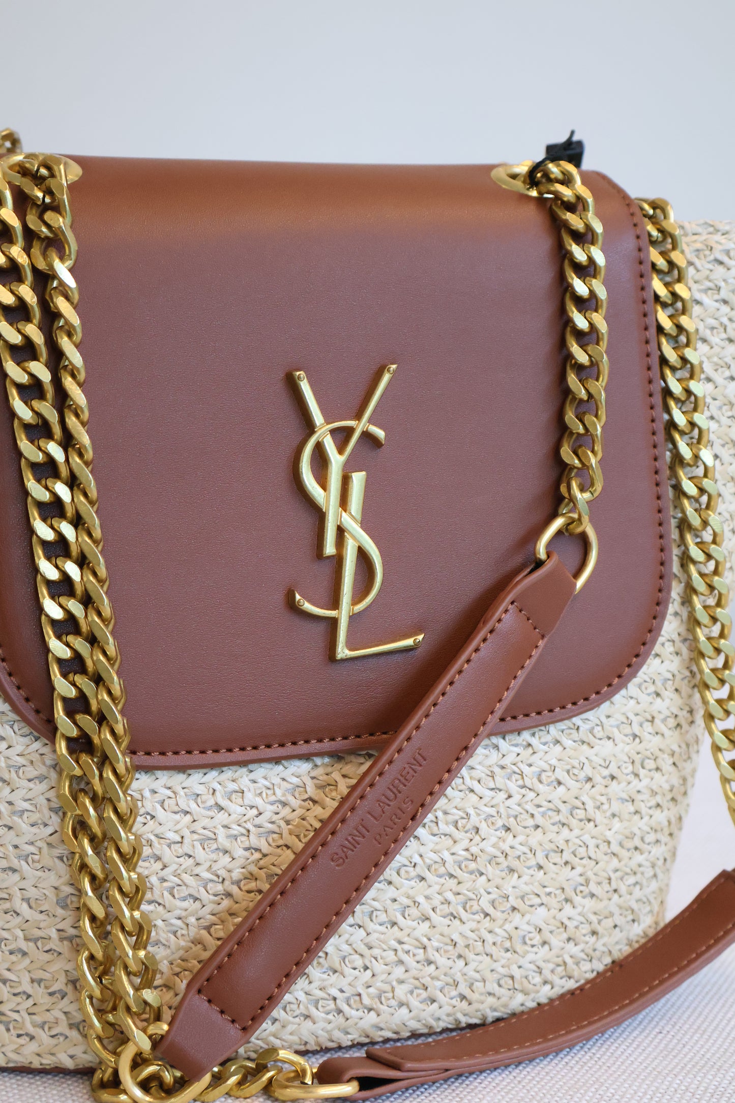 YSL Rattan Bag (Whatsapp for Price & Grade)
