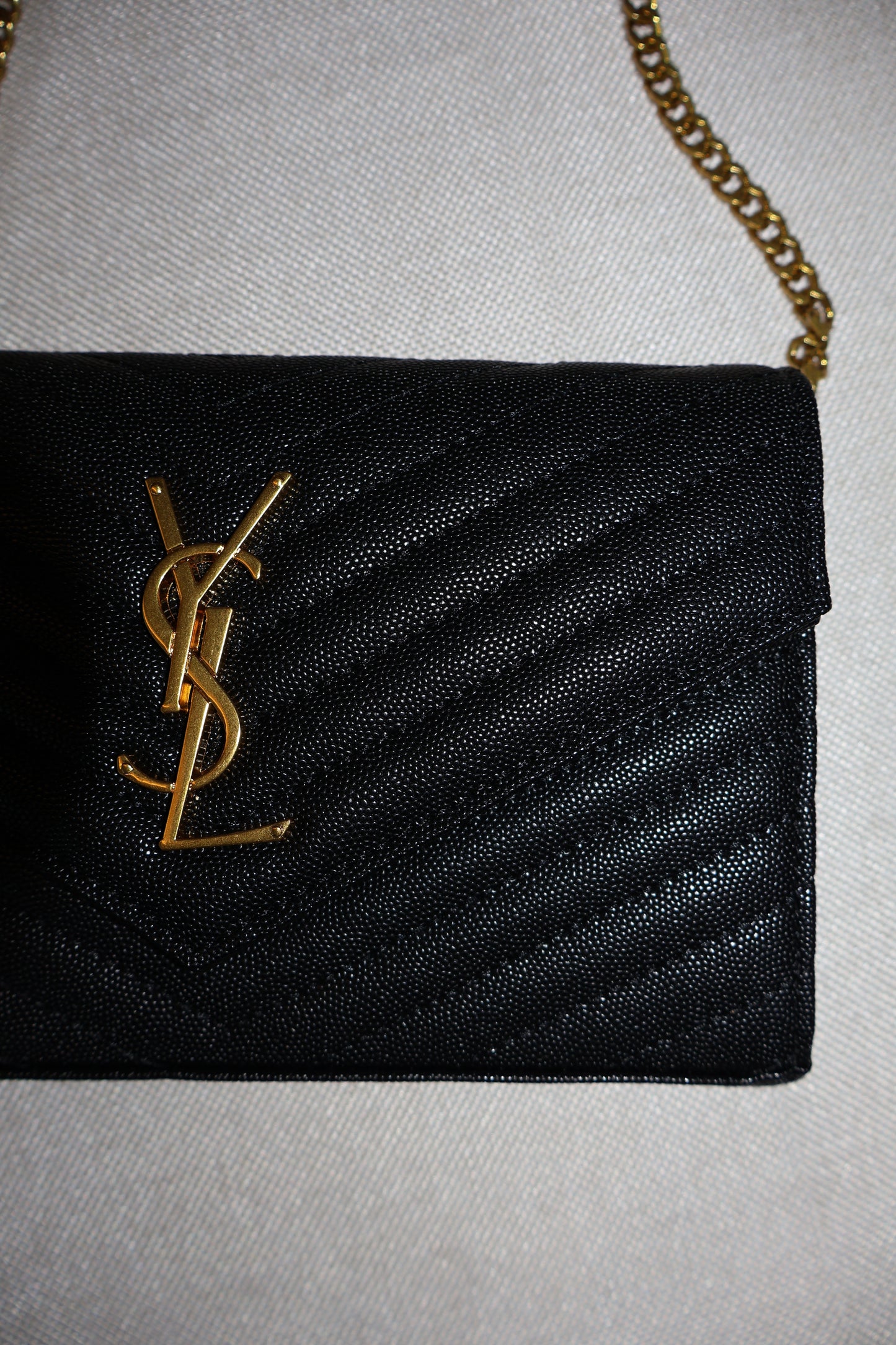 YSL WOC Black x Gold PDD (Whatsapp for Price & Grade)