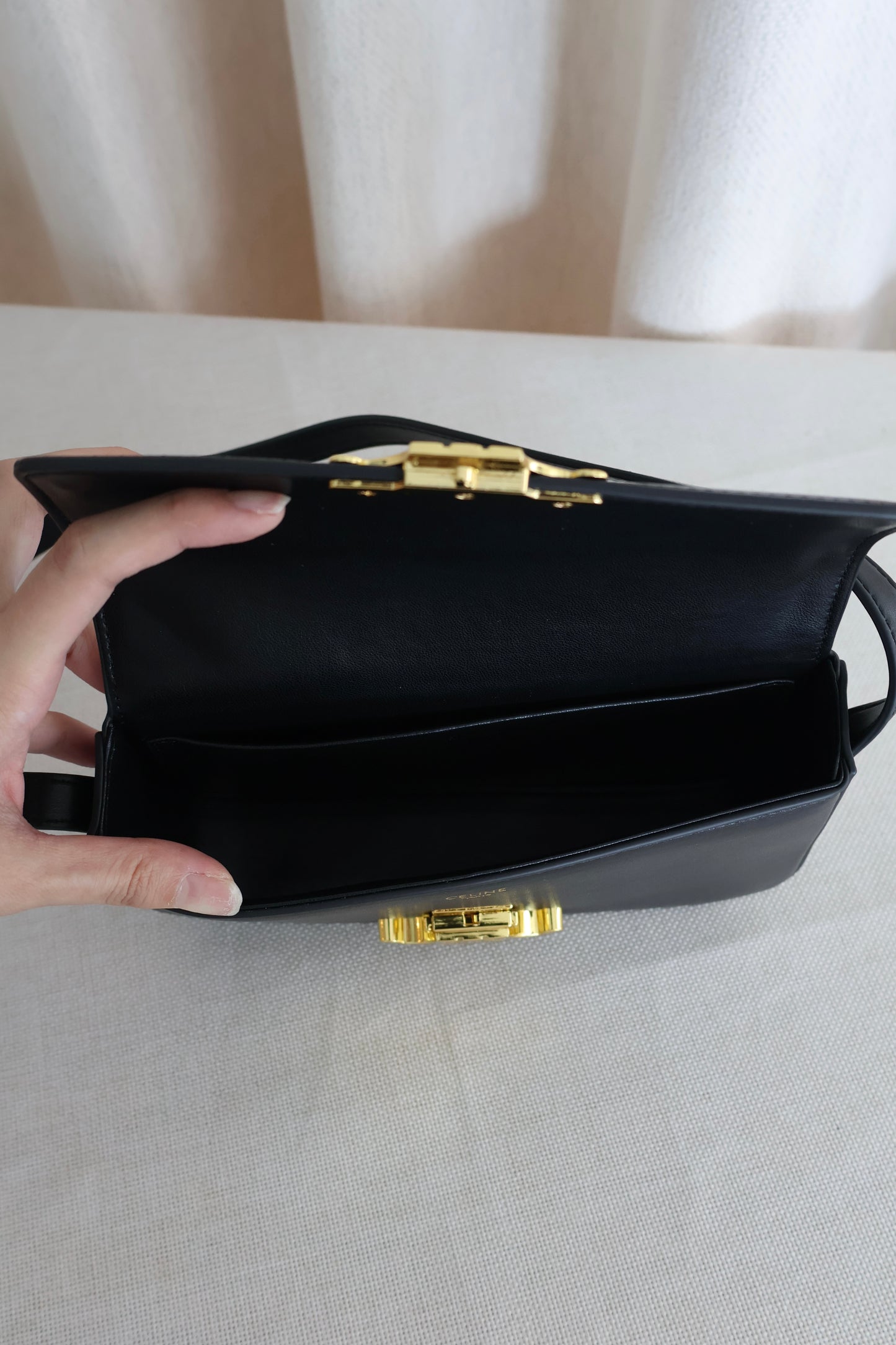 Celine Shoulder Bag Black (Whatsapp for Price & Grade)