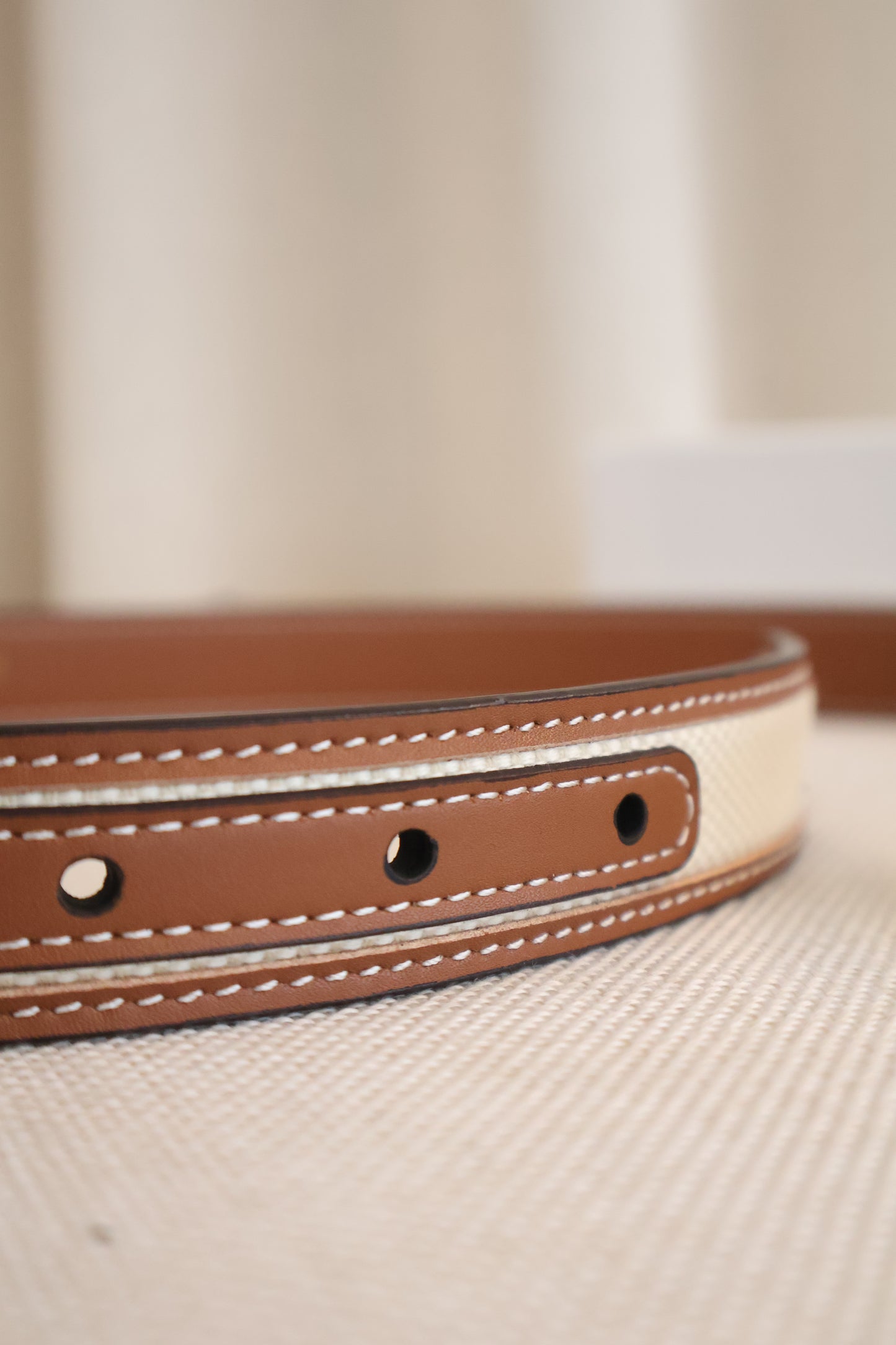Celine Belt Tan x Canvas (Whatsapp for Price & Grade)
