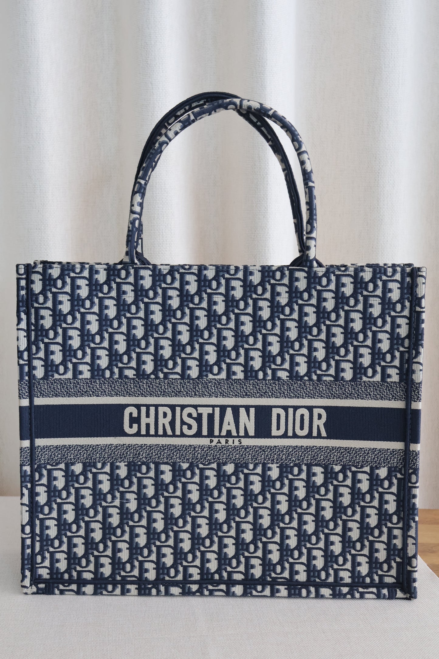 Dior Book Tote Navy (Whatsapp for Price & Grade)