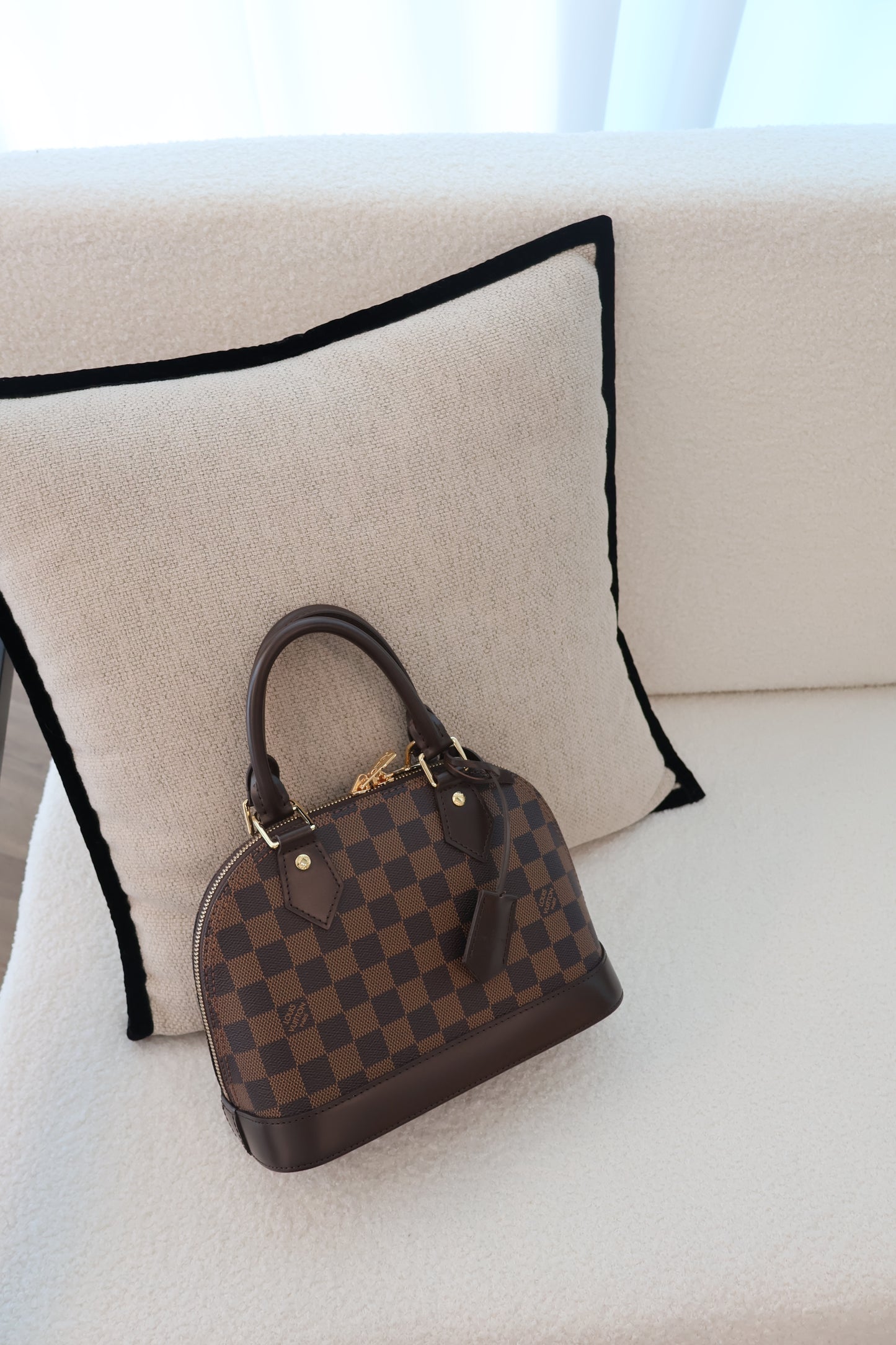Louis Vuitton Alma BB Damier (Whatsapp for Price & Grade)