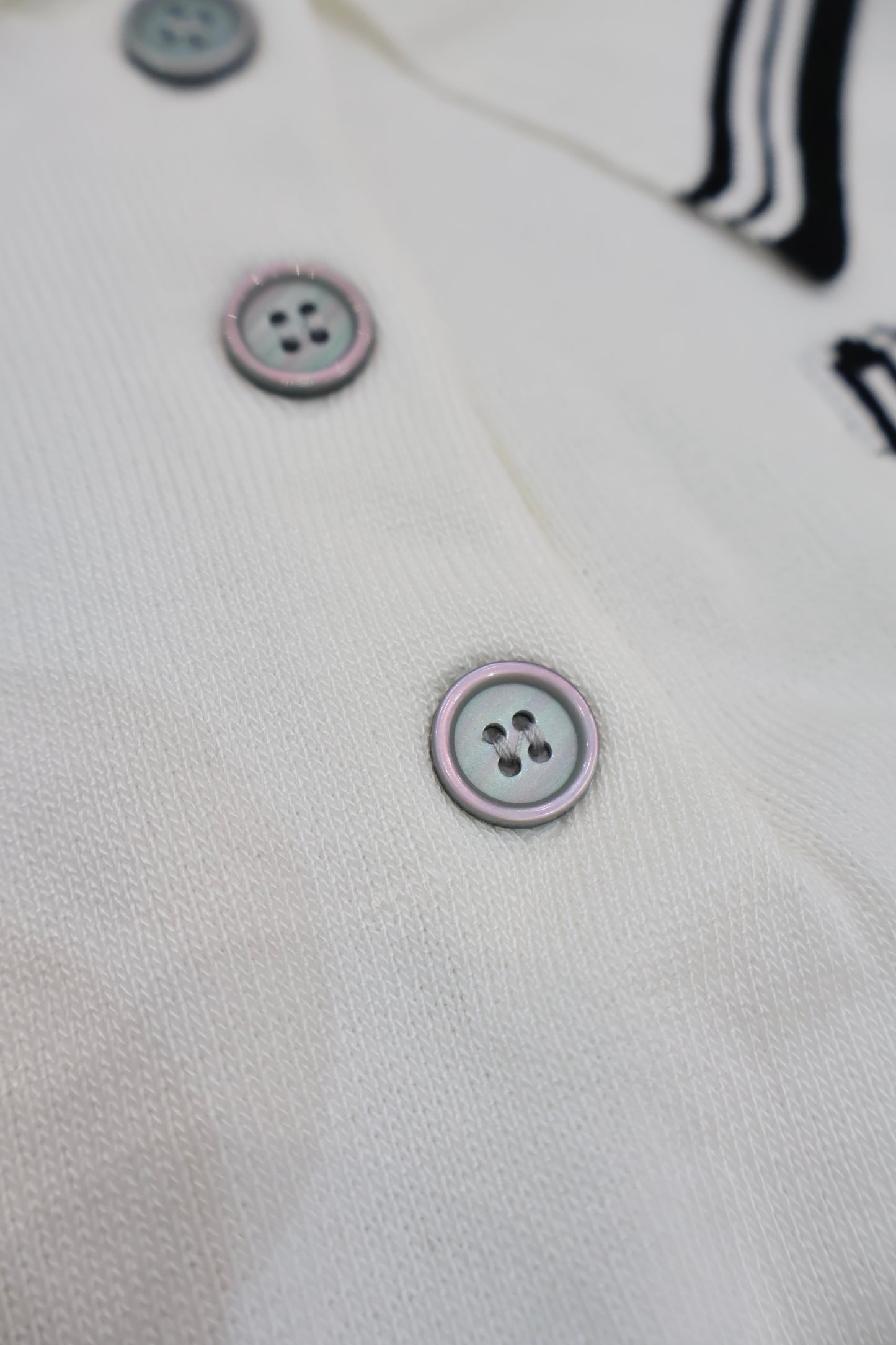 Miu Miu Knitted Top White x Black (Whatsapp for Price & Grade)