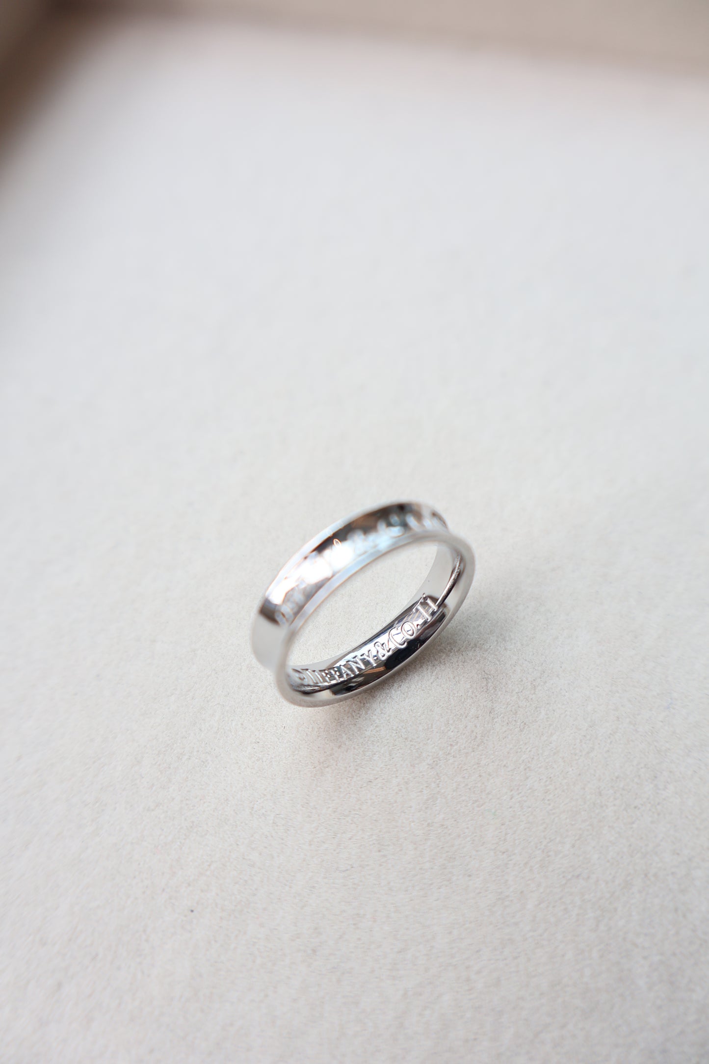 Tiffany & Co 1837 Silver Ring (Whatsapp for Price & Grade)