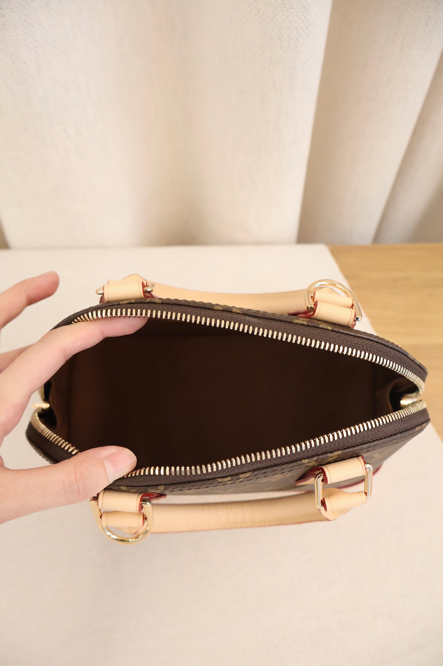 Louis Vuitton Alma BB Monogram (Whatsapp for Price & Grade)