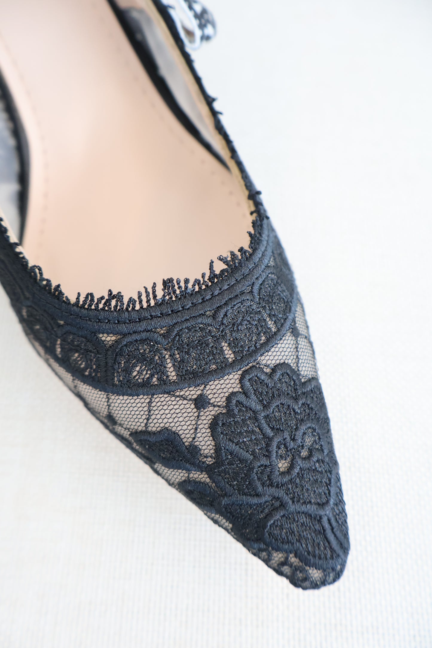 Dior J'adior Slingback Pump Black Lace (Whatsapp for Price & Grade)