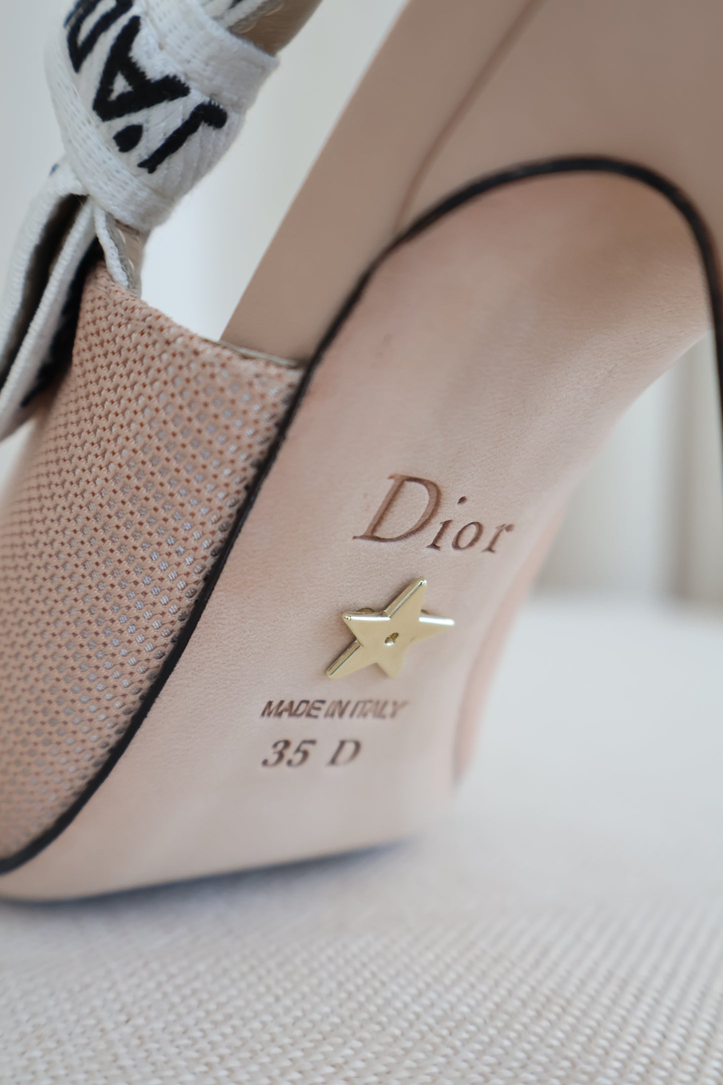Dior J'adior Slingback Pump Nude Heels (Whatsapp for Price & Grade)