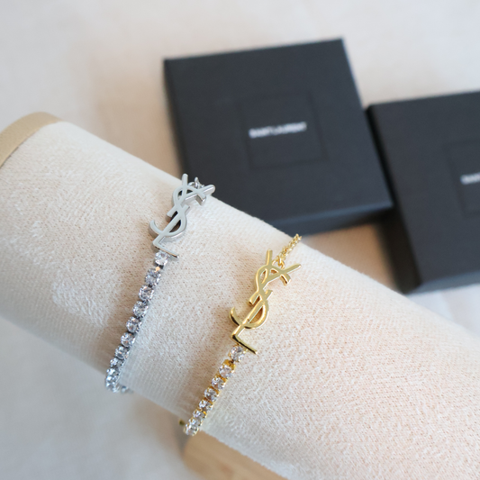 YSL Crystal Bracelet Accessories (Whatsapp for Price & Grade)