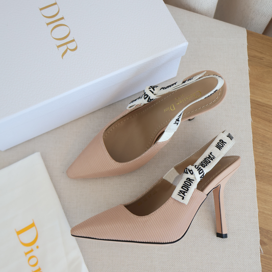 Dior J'adior Slingback Pump Nude Heels (Whatsapp for Price & Grade)
